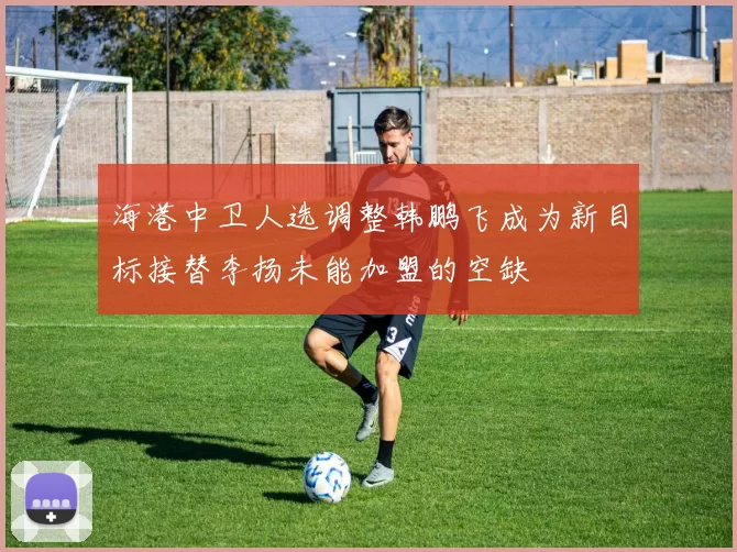 海港中卫人选调整韩鹏飞成为新目标接替李扬未能加盟的空缺
